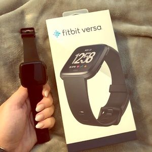 Black Fitbit Versa